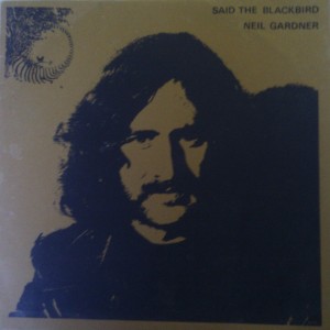 Album Cover - Said the Blackbird by Neil Gardner